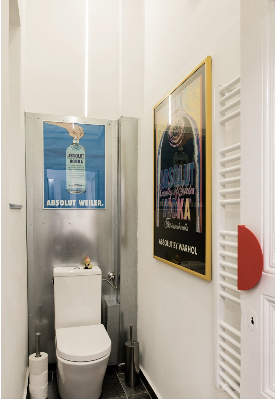 small bathroom framed posters