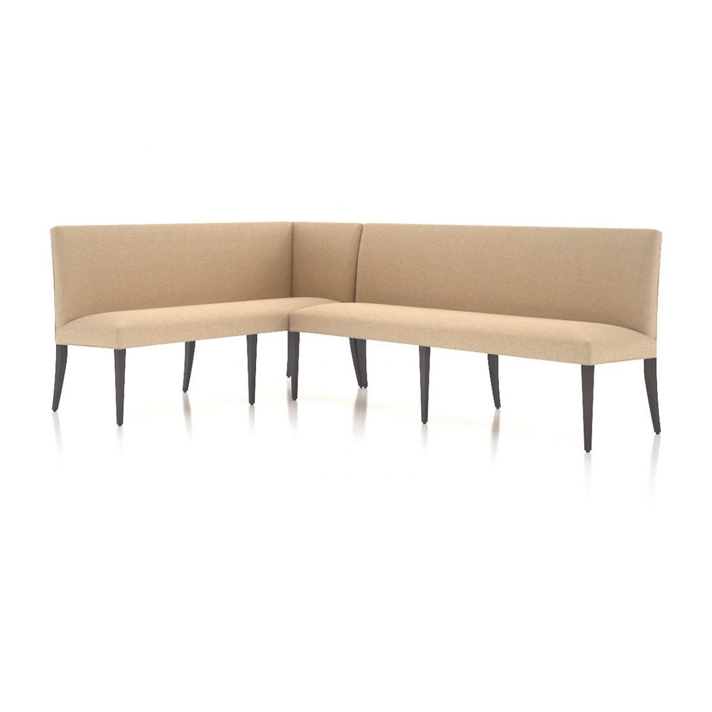 Crate & Barrell banquette seating 